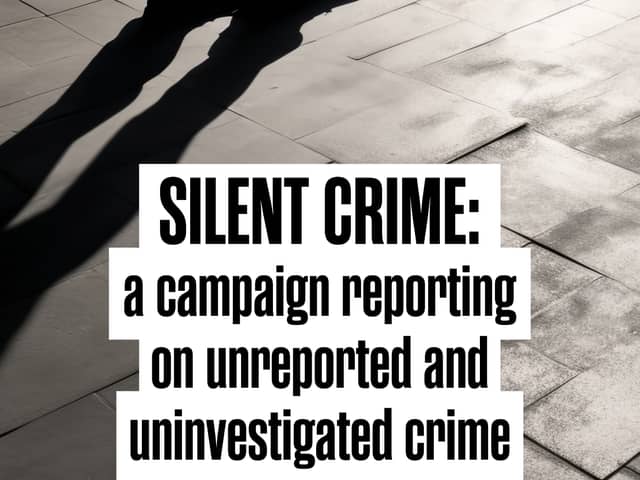 The Silent Crime campaign launches this week - tell us about your experiences.