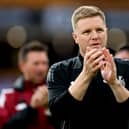Newcastle United head coach Eddie Howe. 