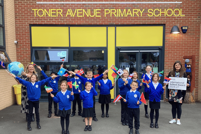 Staff and pupils at Toner Avenue Primary School, in Hebburn, are celebrating receiving a prestigious award.