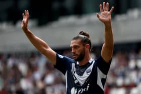 Andy Carroll enjoyed an impressive season with Bordeaux.