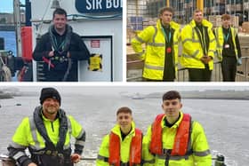 New apprentices as the Port of Tyne.
