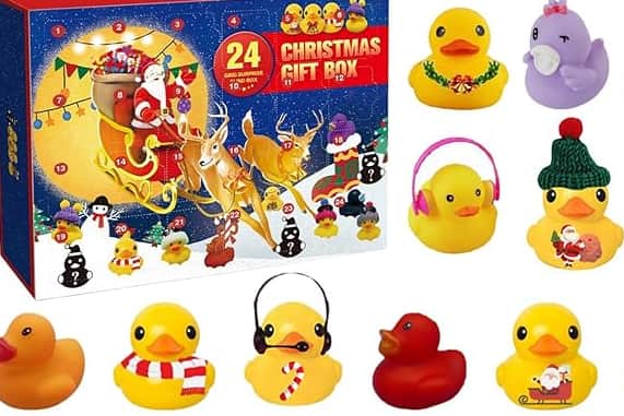 The advent calendar you never knew you needed - with collectable festive ducks