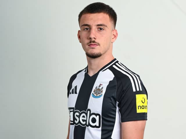 Newcastle United defender Miodrag Pivas will spend the 2024-25 season on loan at Willem II. (Photo credit: NUFC)