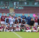 University of Sunderland students at South Shields Football Club.
