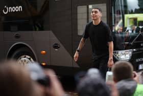 Newcastle United winger, Miguel Almiron.