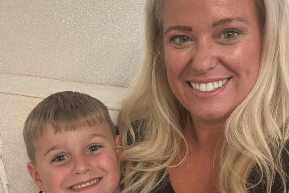 Lorna Beston and her six-year-old son Archie. Lorna is spoken out against South Tyneside Council's proposed changes to the  SEND Home to School Transport scheme.