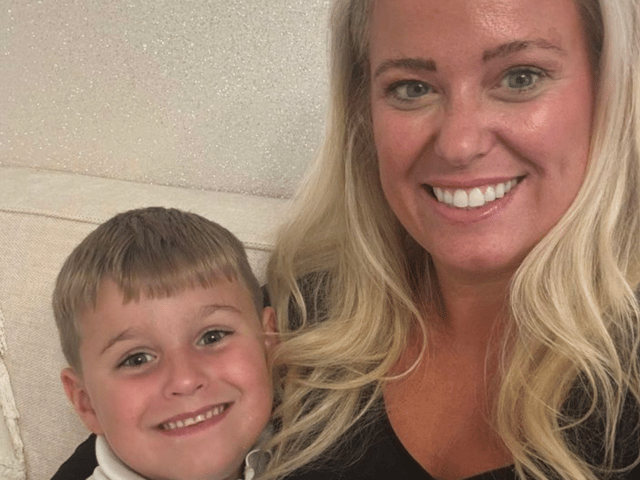 Lorna Beston and her six-year-old son Archie. Lorna is spoken out against South Tyneside Council's proposed changes to the  SEND Home to School Transport scheme.