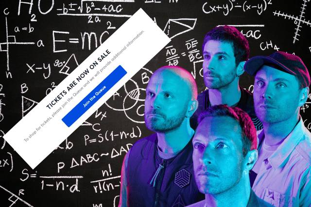 With Coldplay tickets about to go on general sale this weekend, what are the mathematical odds fans will get one for either their London or Hull shows?