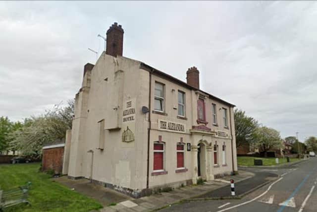 Former Alexandra Hotel site in Jarrow.