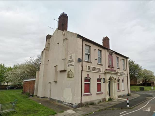 Former Alexandra Hotel site in Jarrow.