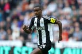 Newcastle United striker Alexander Isak