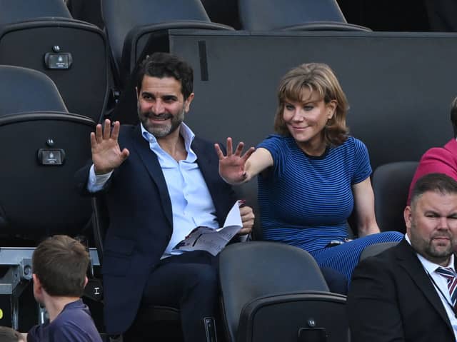 Amanda Staveley and Mehrdad Ghodoussi