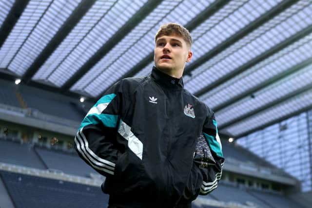 Newcastle United defender Alex Murphy