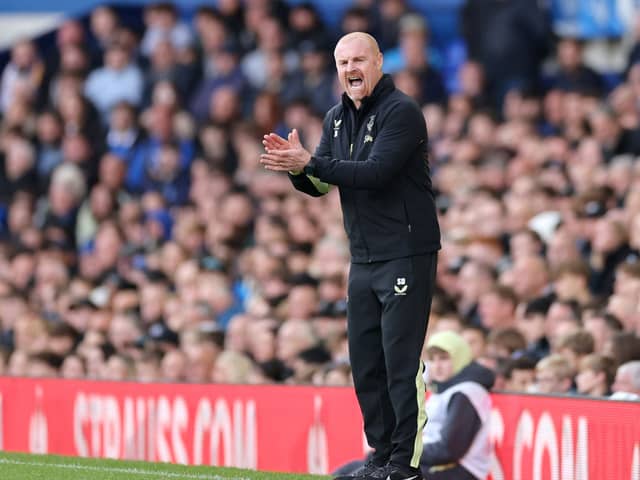 Everton manager Sean Dyche. The Toffees will be without Armando Broja for their clash with Newcastle United on Saturday.