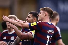 Newcastle United winger Harvey Barnes