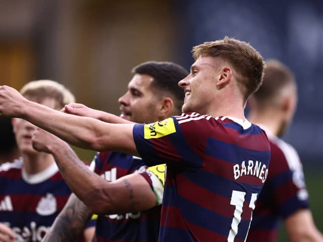 Newcastle United winger Harvey Barnes