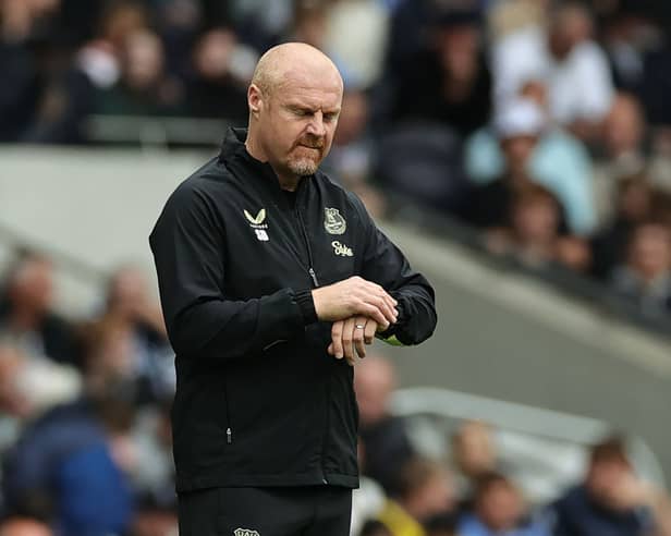 Everton manager Sean Dyche