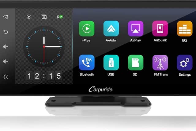 The W103 model has a huge 10.3” screen, and its own built-in operating system