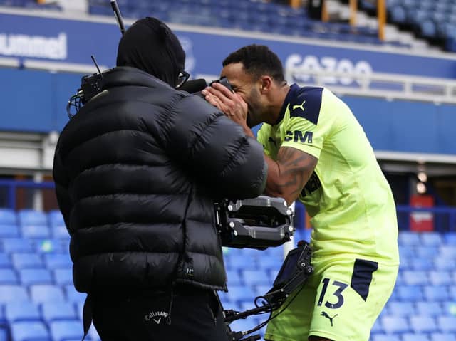 Newcastle United face Everton at Goodison Park this evening.