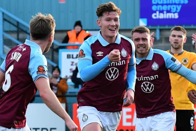 South Shields defender Dillon Morse (photo Kevin Wilson)