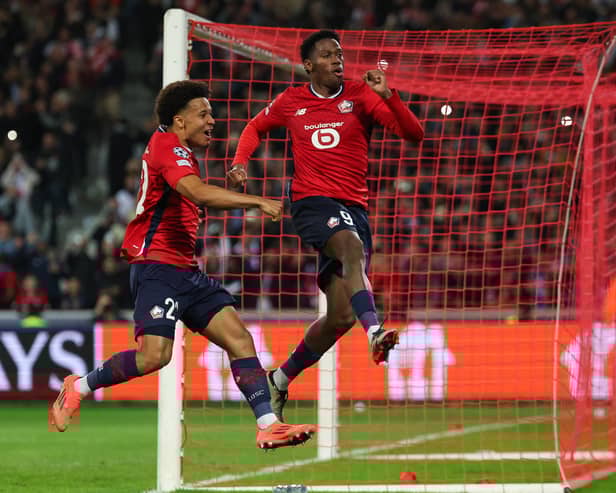 Jonathan David is believed to be a top target for Newcastle United.