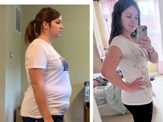 Danielle Broadway has lost over five stone using an AI-based app