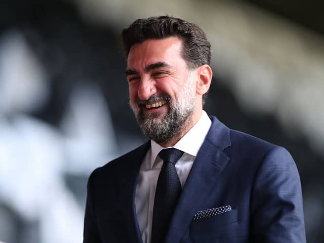 Chairman of Newcastle United and PIF governor Yasir Al-Rumayyan.(Photo by Ian MacNicol/Getty Images)