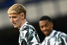 Newcastle United winger Anthony Gordon