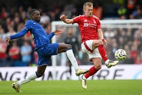 Nicolas Jackson against Nottingham Forest. 