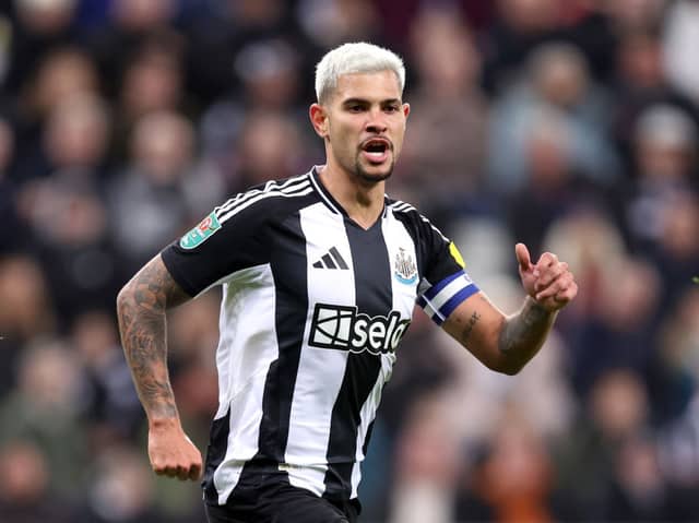 Newcastle United midfielder Bruno Guimaraes. The Brazilian was voted as the club's best signing since the takeover by Shields Gazette readers.