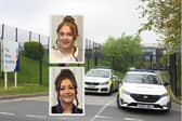Molly Bulmer and Alicia Richards have been given official commendations for their bravery in stopping an intruder at Birley Academy, preventing 'what could have been the most unimaginable tragedy'. Photo: South Yorkshire Police / PA