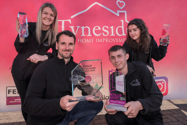Staff at Tyneside Home Improvements are celebrating an award-winning 2024.