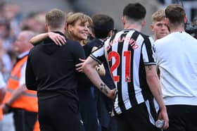 Amanda Staveley and Eddie Howe