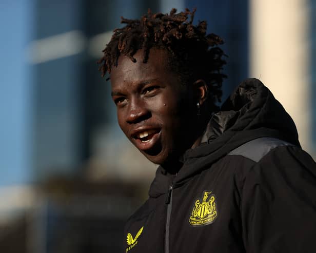 Garang Kuol at Newcastle United. 