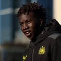 Garang Kuol at Newcastle United. 