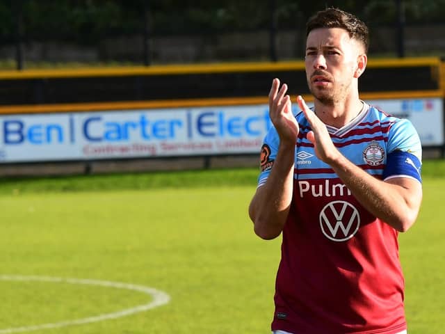 South Shields midfielder Robert Briggs (photo Kevin Wilson)