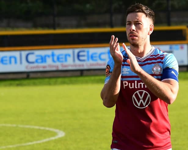 South Shields midfielder Robert Briggs (photo Kevin Wilson)