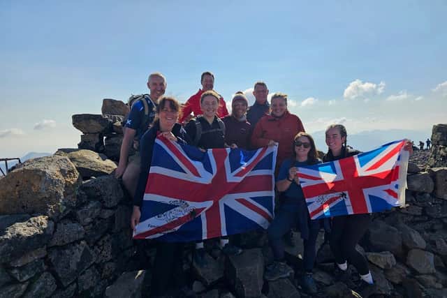 Some even climbed Ben Nevis in order to raise funds.