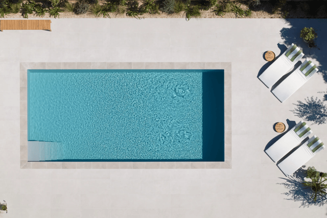 This outdoor heated pools could be all yours