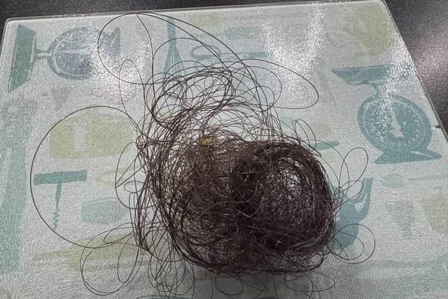 Volunteers have stated that discarded fishing line is constantly left behind at Boldon Pond.