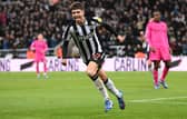 Newcastle United midfielder Lewis Miley