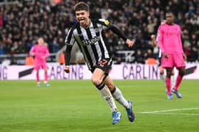 Newcastle United midfielder Lewis Miley