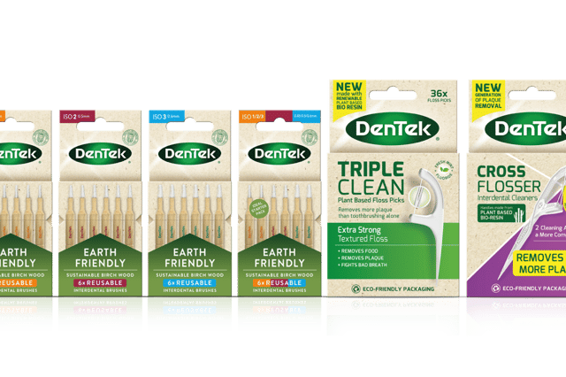 DenTek has an eco-friendly range of dental care products