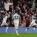 Chris Rigg celebrates his latest goal for Sunderland