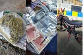 Images of the haul from South Tyneside, by Northumbria Police.