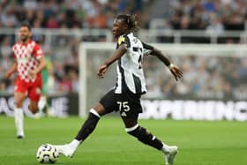 Trevan Sanusi is with the Newcastle United first team. 