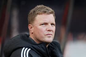 Newcastle United head coach Eddie Howe