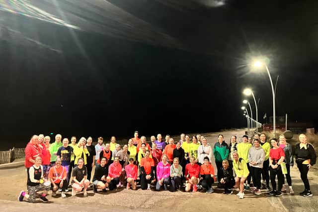 More than 50 women have taken part in a South Shields fun run to promote safety during the darker nights.