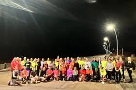 More than 50 women have taken part in a South Shields fun run to promote safety during the darker nights.