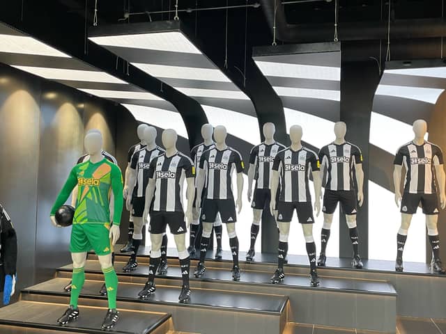Newcastle United's new club shop